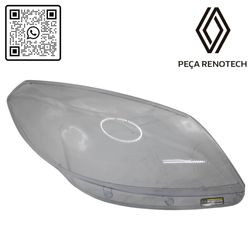 RN 09750R-L 260109750R LENTE DO FAROL DIR. SANDERO 11-13 PISCA CENTRAL - 1